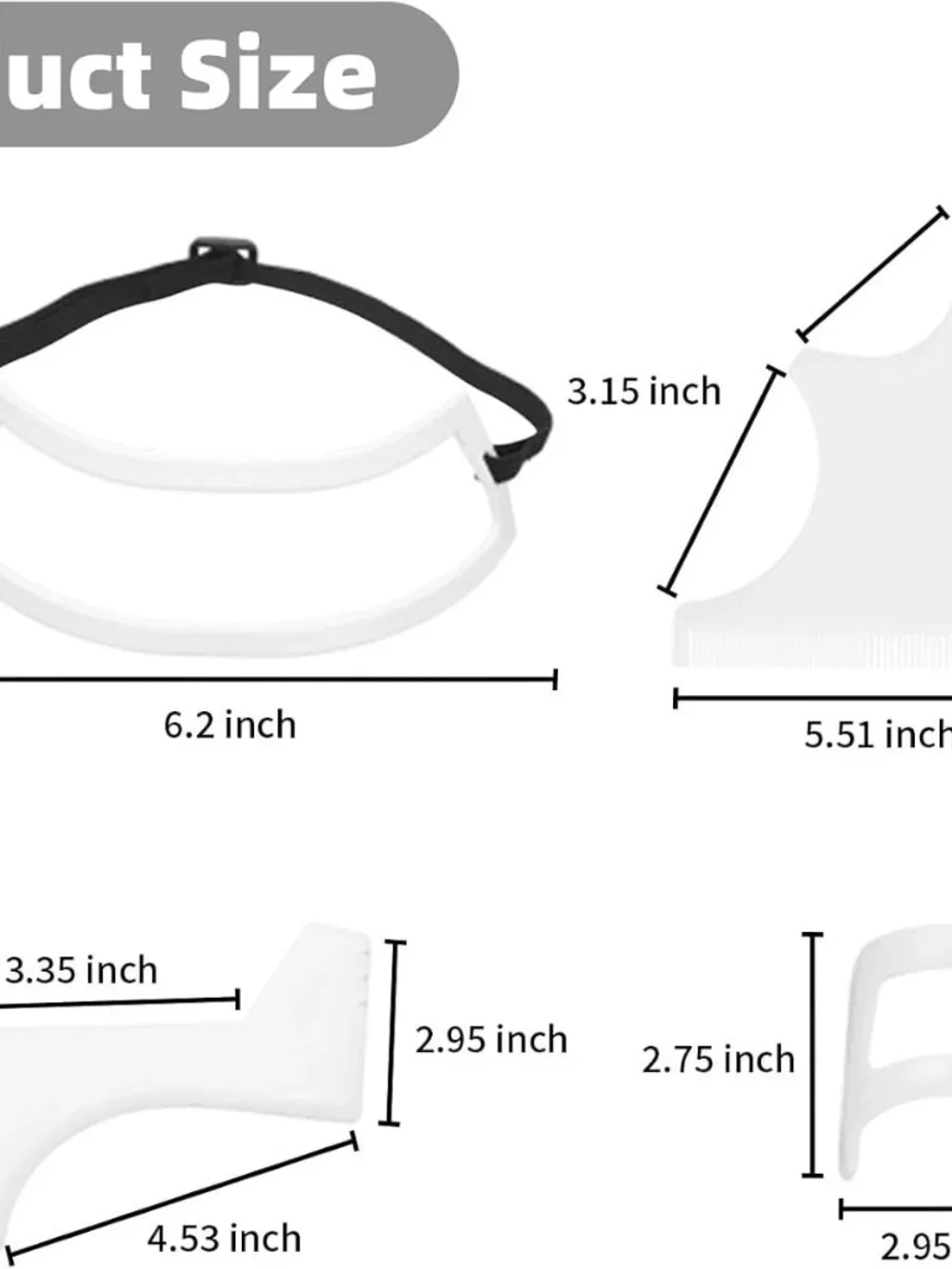 Beard Styling Template Set for Men, Multi-Angle Grooming